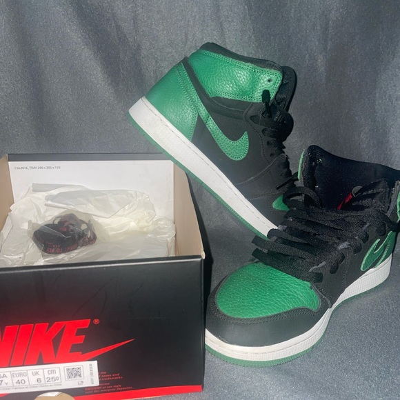 jordan retro 1 pine green gs